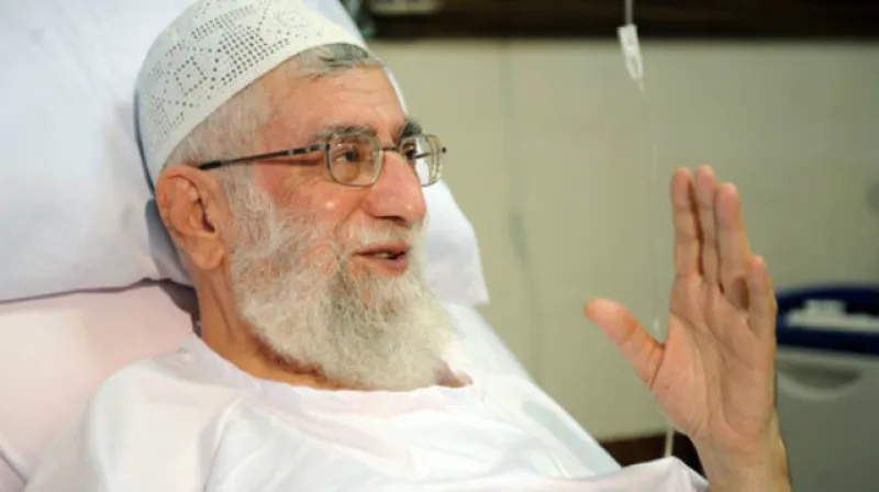 Chameneí na archivním snímku po operaci v září 2014