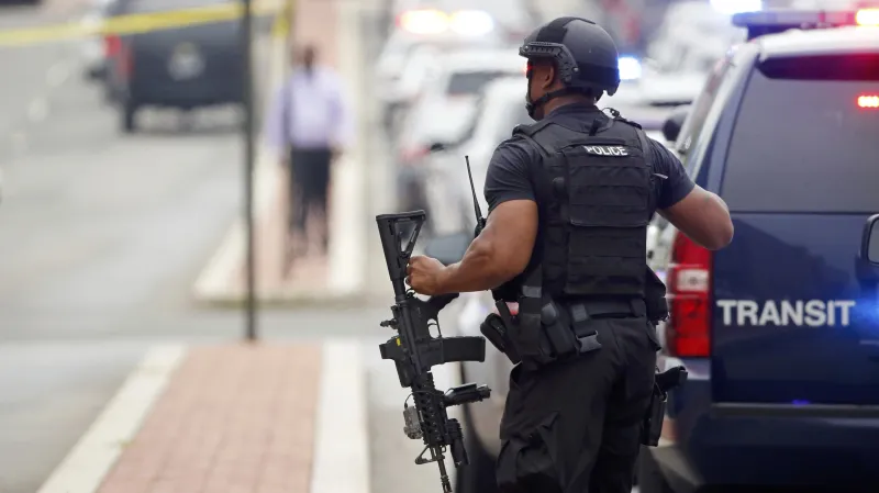 Manévry na místě hlášené střelby