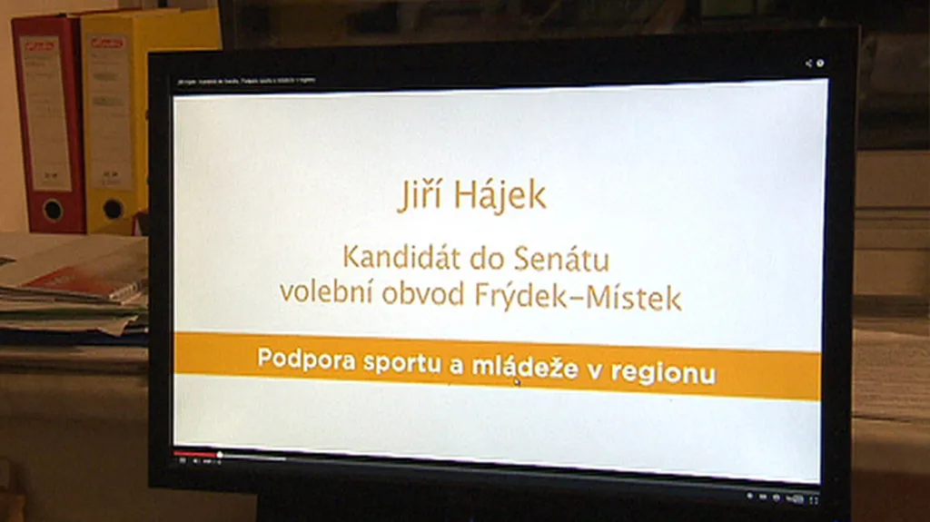 Jiří Hájek, kandidát do Senátu