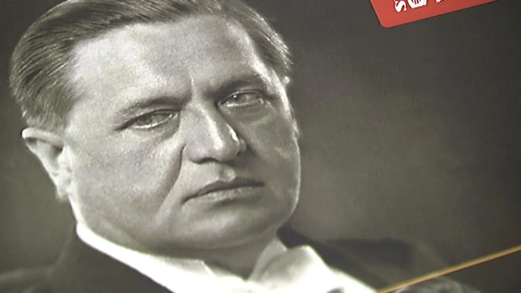 Václav Talich na přebalu alba