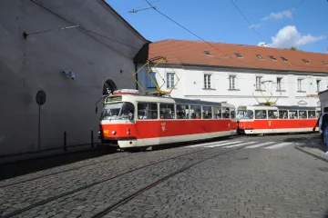 Na Malou Stranu v Praze nebudou až do konce března jezdit tramvaje
