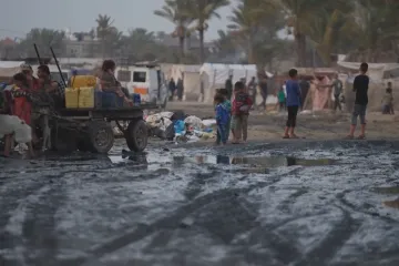 Experti se v Pásmu Gazy obávají epidemie dětské obrny