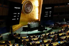 Valné shromáždění OSN odsoudilo ruskou invazi poměrem 141 ku pěti hlasům. Čína se zdržela