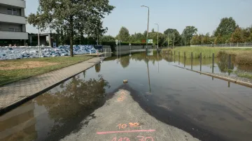 Záplavy v polské Vratislavy