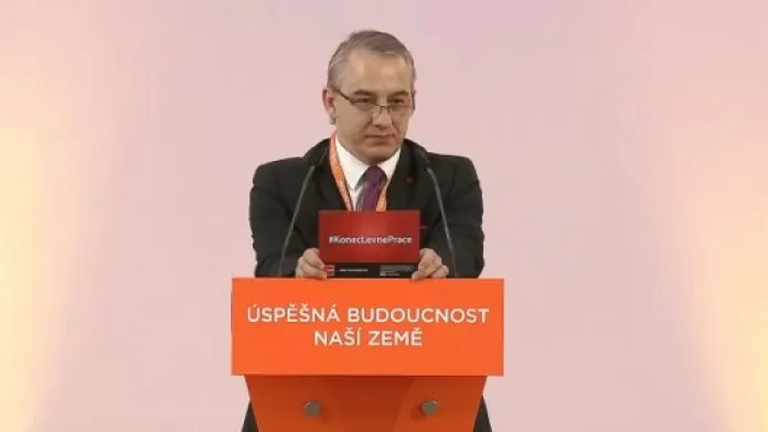 Josef Středula vyzval ke "konci levné práce" Zdroj: ČT24