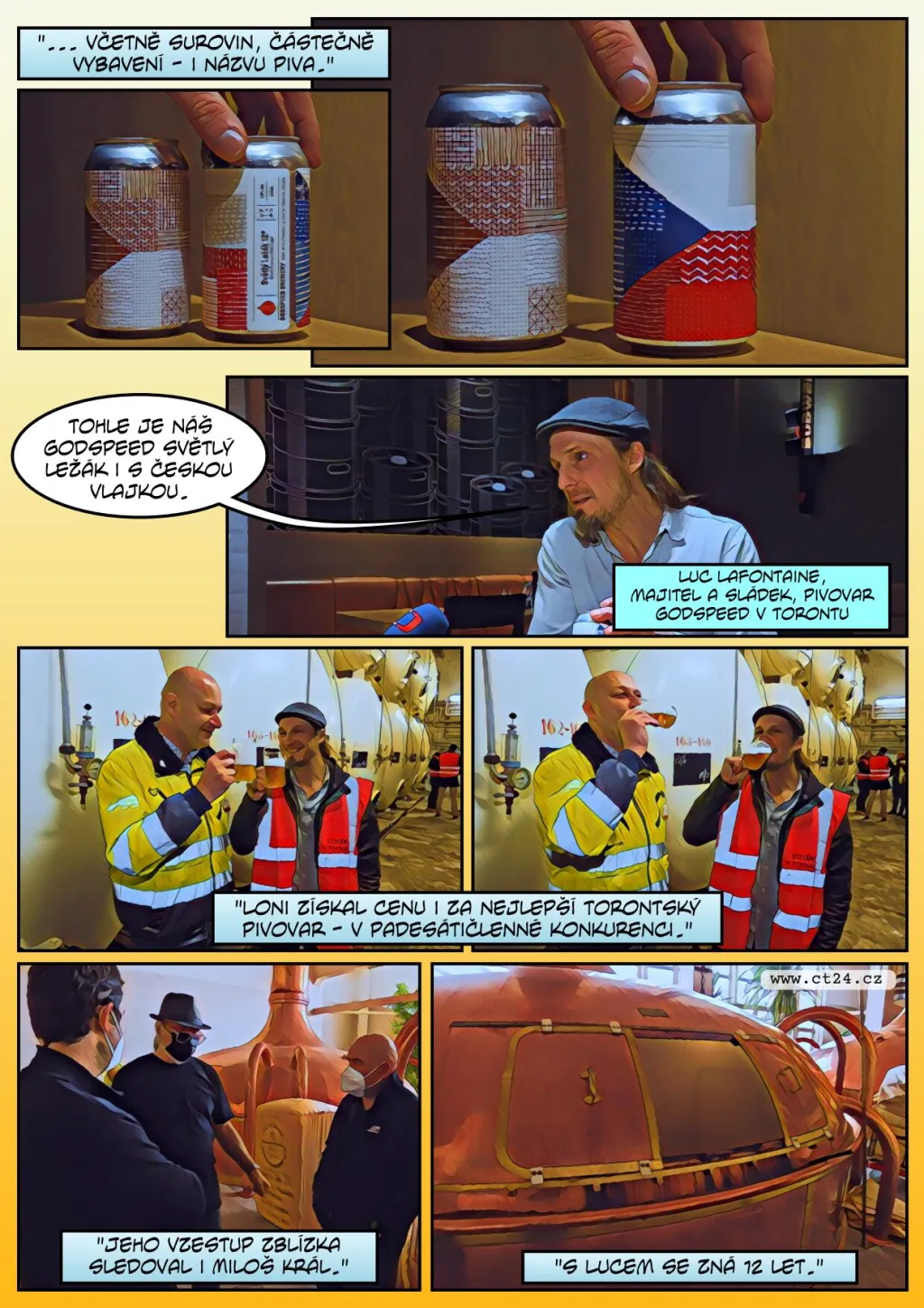 Úspěch kanadského piva s českou stopou