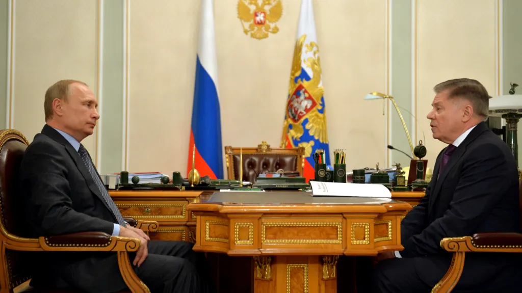 Vladimir Putin a Vjačeslav Lebeděv