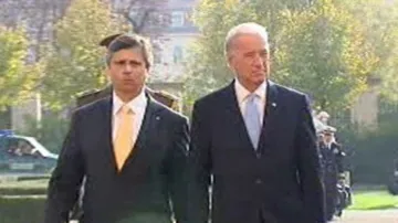 Jan Fischer a Joe Biden