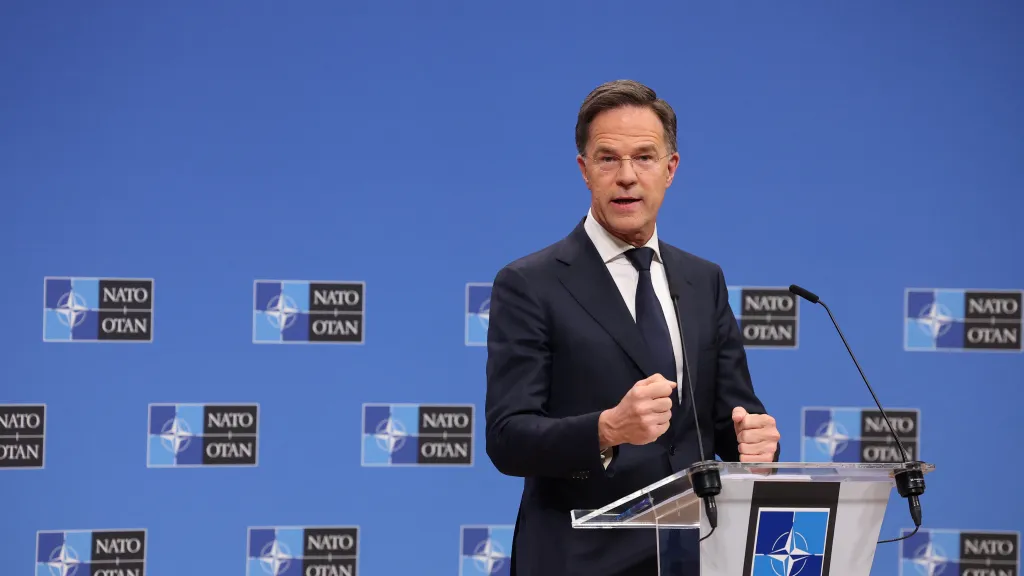 Generální tajemník NATO Mark Rutte