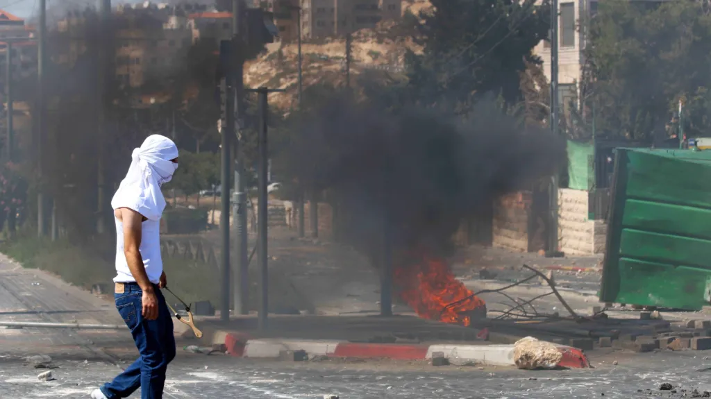 Střety Palestinců s policií
