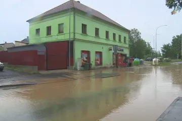 Jihozápad Čech postihly silné deště, na Plzeňsku se rozvodnilo několik toků