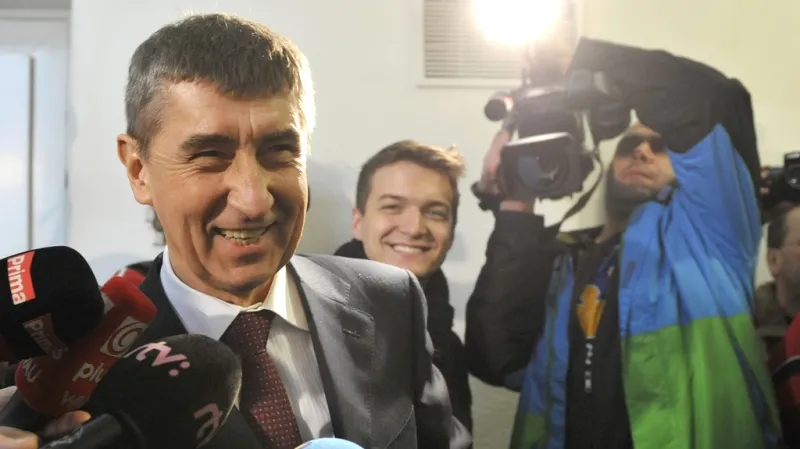 Andrej Babiš na Slovensku