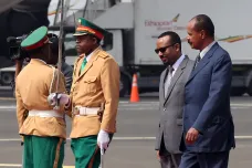 Eritrejský prezident na historické návštěvě Etiopie: Addis Abeba ho nadšeně vítala