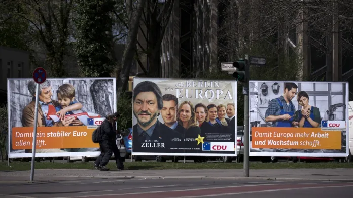 Kampaň CDU před volbami do EP