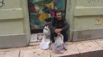 Maďarský bezdomovec