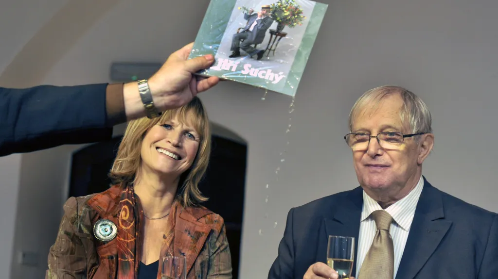 Jitka Molavcová a Jiří Suchý