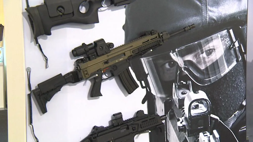 Česká sekce na zbrojařském veletrhu v Tel Avivu