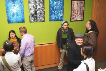 Výstava obrazů Ondřeje Klevety V zajetí barev