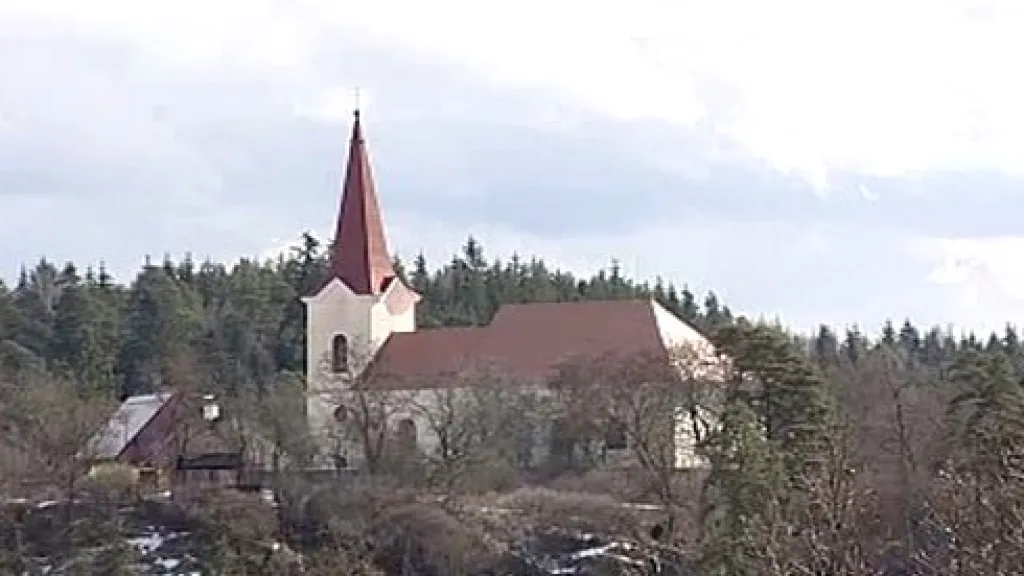 Opravený kostel