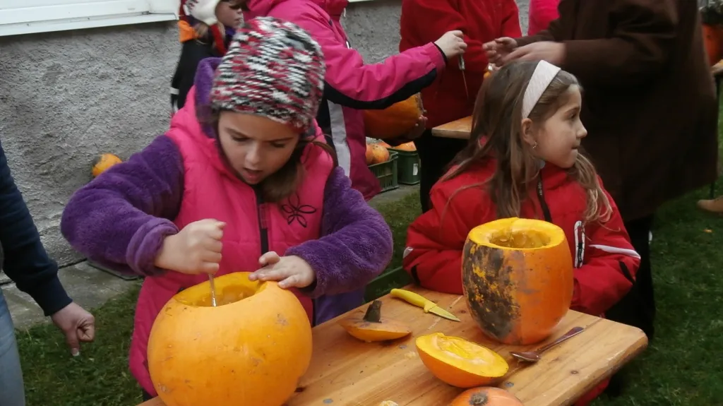 Dýňování v Košticích