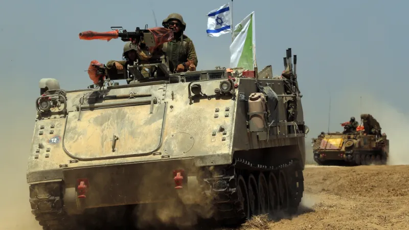 Izraelská armáda v pásmu Gazy