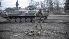 Ukrajinský voják, který unikl z Avdijivky