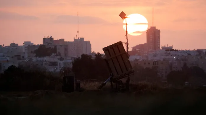 Izraelský protiraketový systém Iron Dome