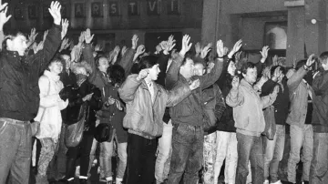 Demonstrace v Teplicích roku 1989