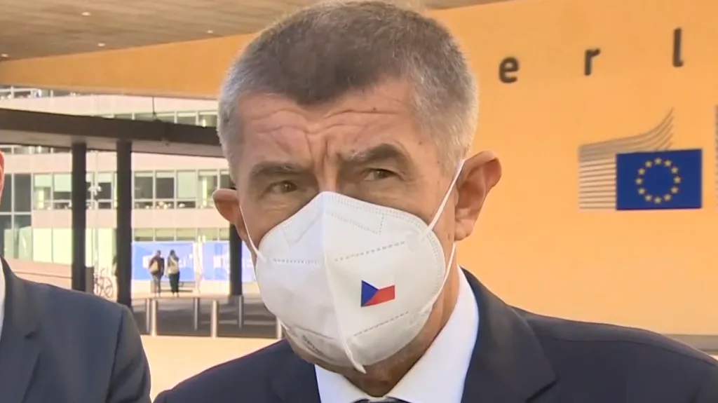 Andrej Babiš po jednání s von der Leyenovou
