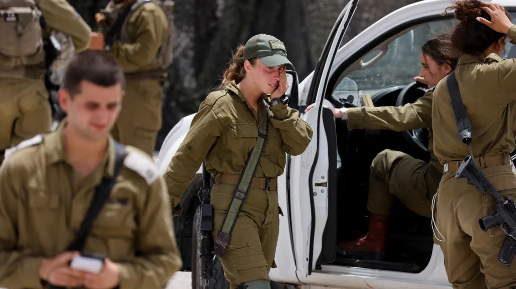 Izraelští vojáci po incidentu
