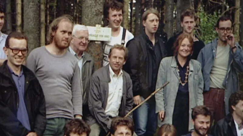 Jáchym Topol na archivní fotografii