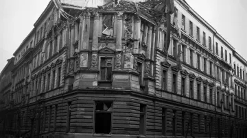 Následky bombardování Brna 20. 11. 1944