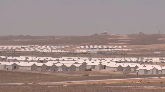 Tábor Al Azraq v Jordánsku