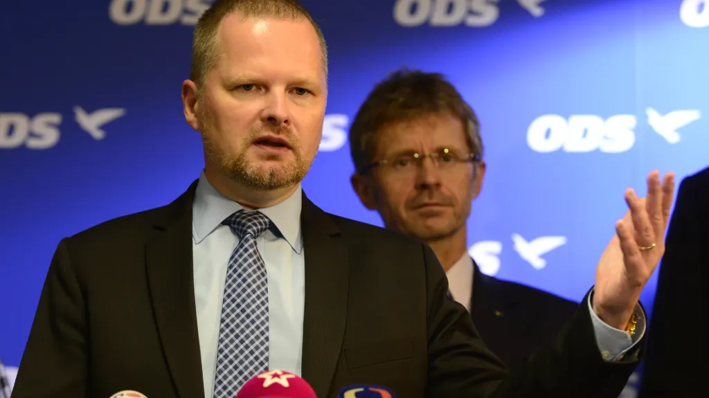 Předseda ODS Petr Fiala