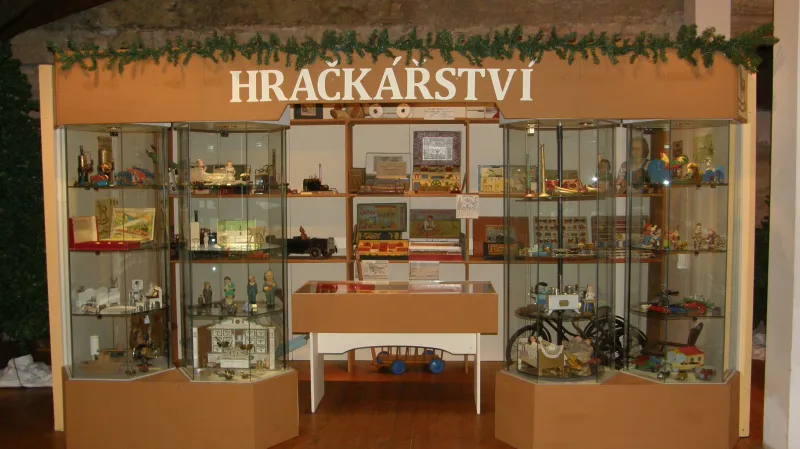 Z vánoční výstavy v Mělníku