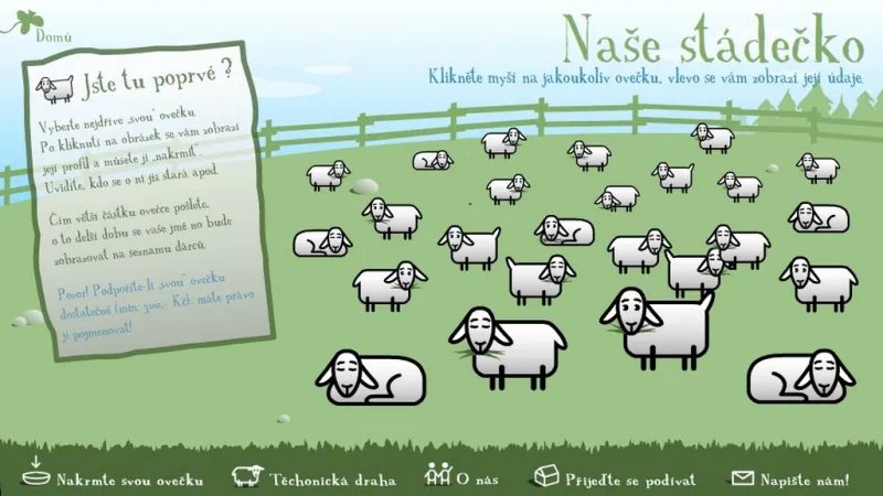 Web těchonického občanského sdružení Vaváky