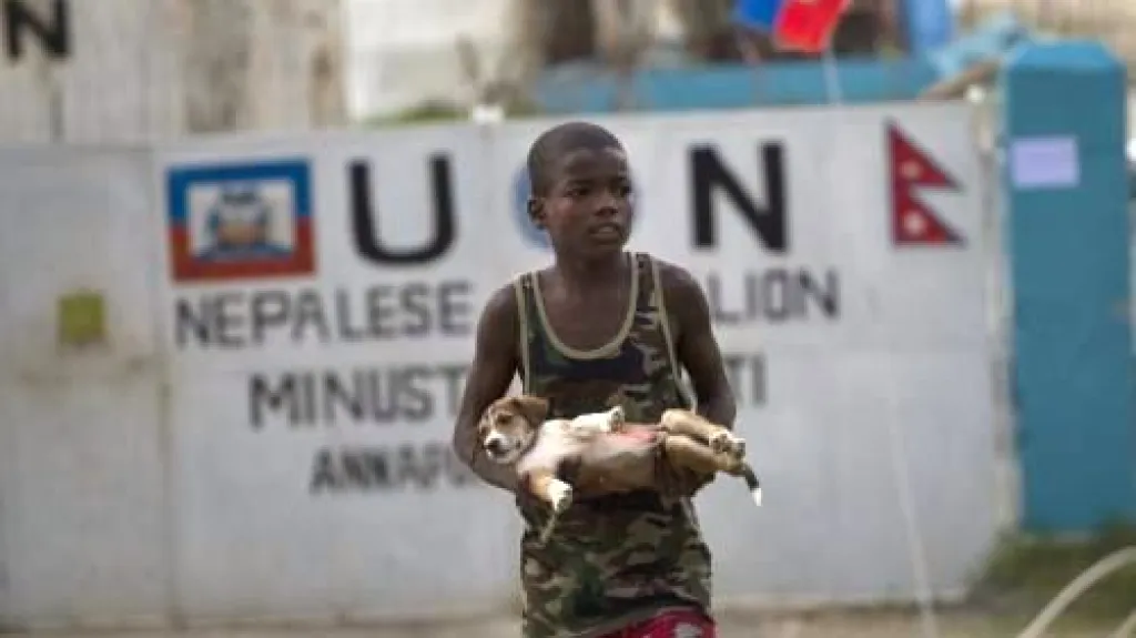 Epidemie cholery na Haiti