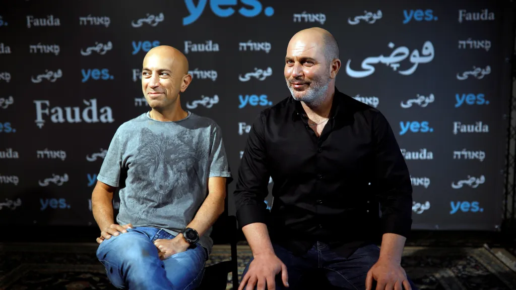Představitelé seriálu Fauda (vpravo Lior Raz)