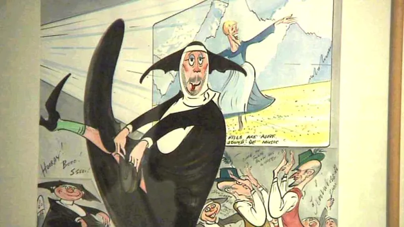 Gerald Scarfe - z expozice v Egon Schiele Art Centru