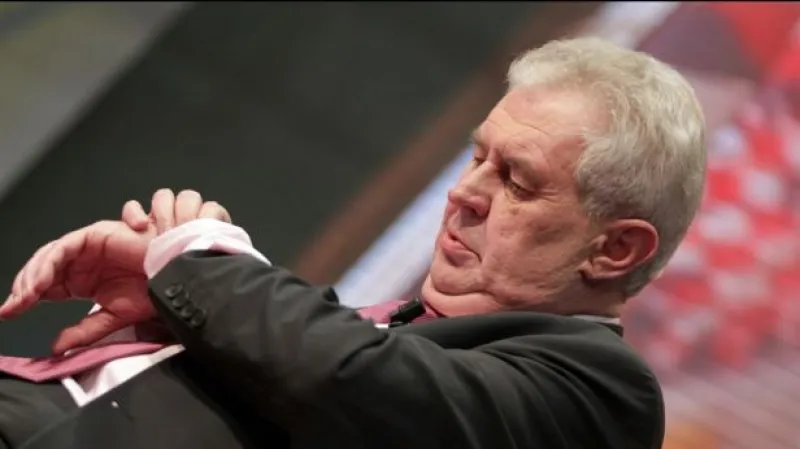 Miloš Zeman v Moravskoslezském kraji