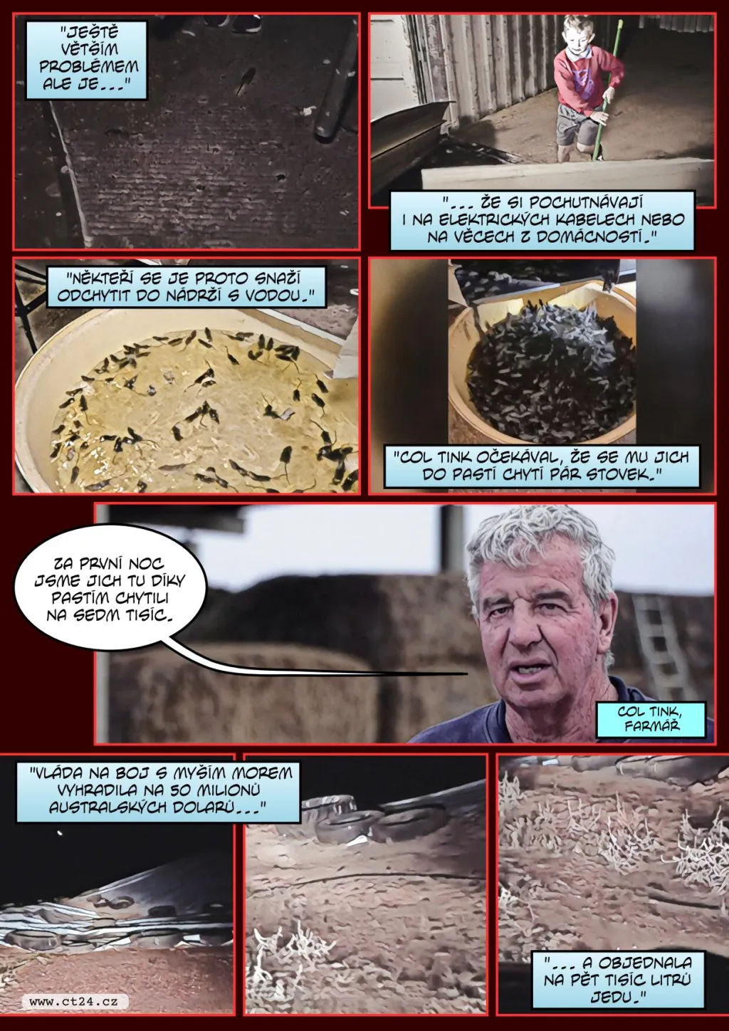 Záplava myší vyhnala v Austrálii vězně i jejich dozorce. Hlodavci poničili bezpečnostní systém