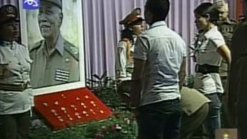 Pohřeb Juana Almeidy Bosquea