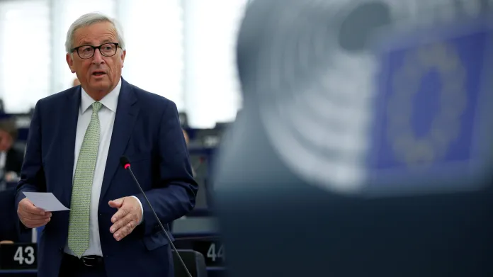 Jean-Claude Juncker v Evropském parlamentu