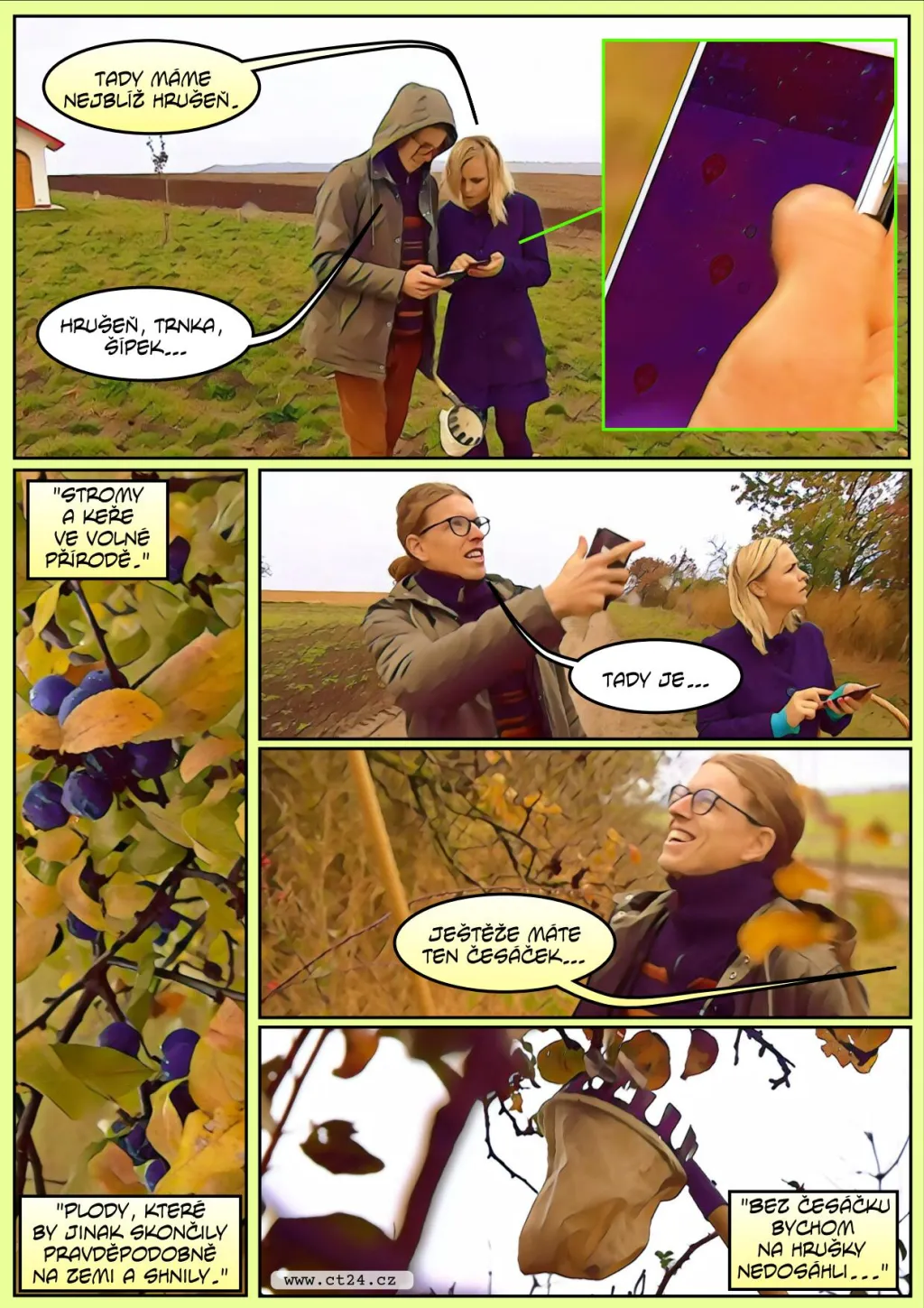 Přelomová aplikace. Ukáže vám, kde si můžete legálně natrhat ovoce