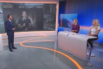 Musíte si dávat pozor, co se kolem vás děje, popisuje Stomatová reportování z Ukrajiny