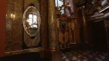 Zrcadlová kaple Klementina / detail interiéru