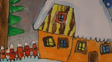 Děti malují pro Konto Bariéry