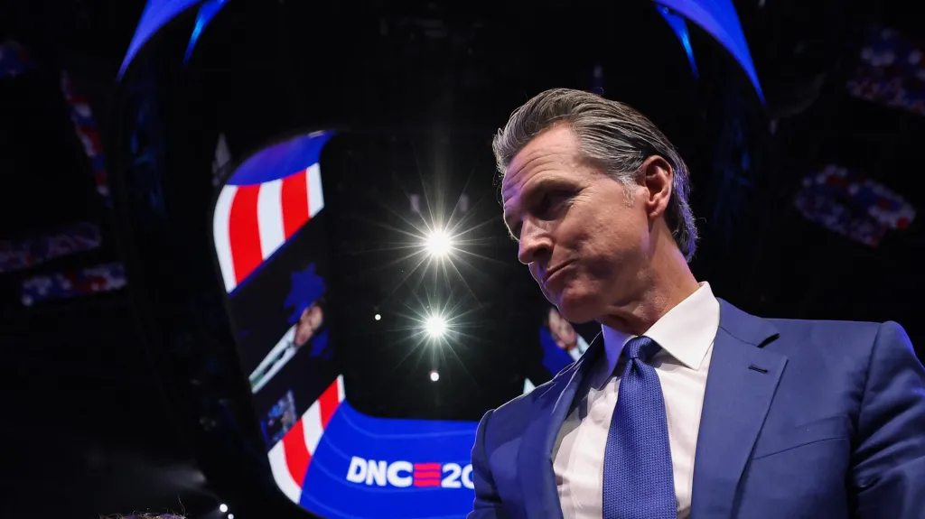 Kalifornský guvernér Gavin Newsom