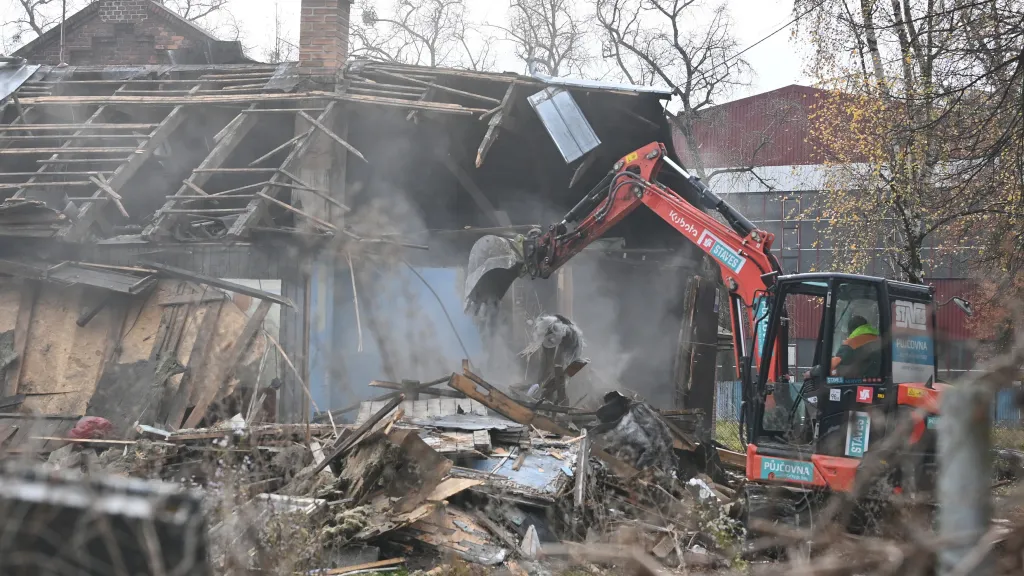 Demolice osady Bedřiška, 13. 11. 2025