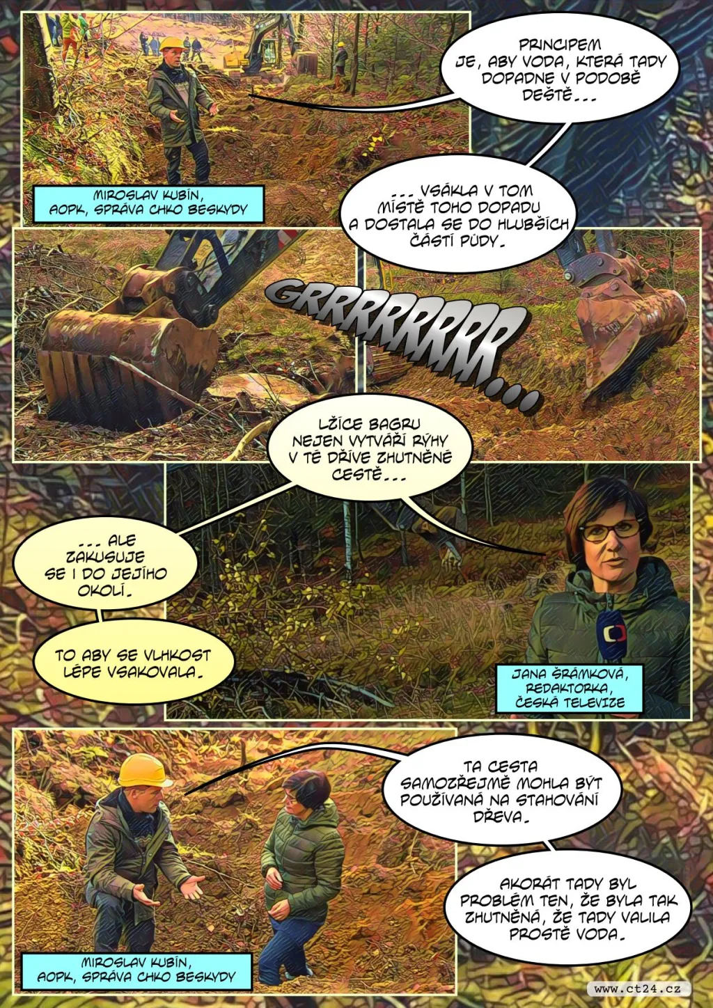 Zadržování vody v Jizerských horách